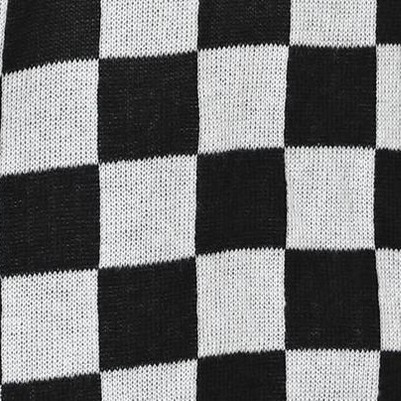 black white