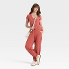 Women's Mid-Rise Barrel Leg Sweatpants - Universal Thread™ - 3 of 3