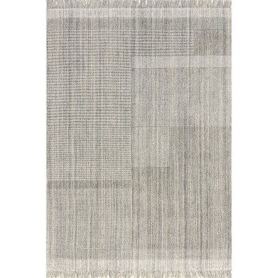 Nuloom Mozai Fringed Wool-Blend Area Rug