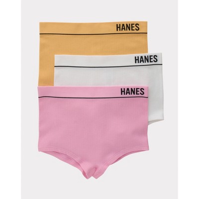 Hanes Originals Women's 6pk Original Hi-cut Briefs - Colors May Vary Xxl :  Target