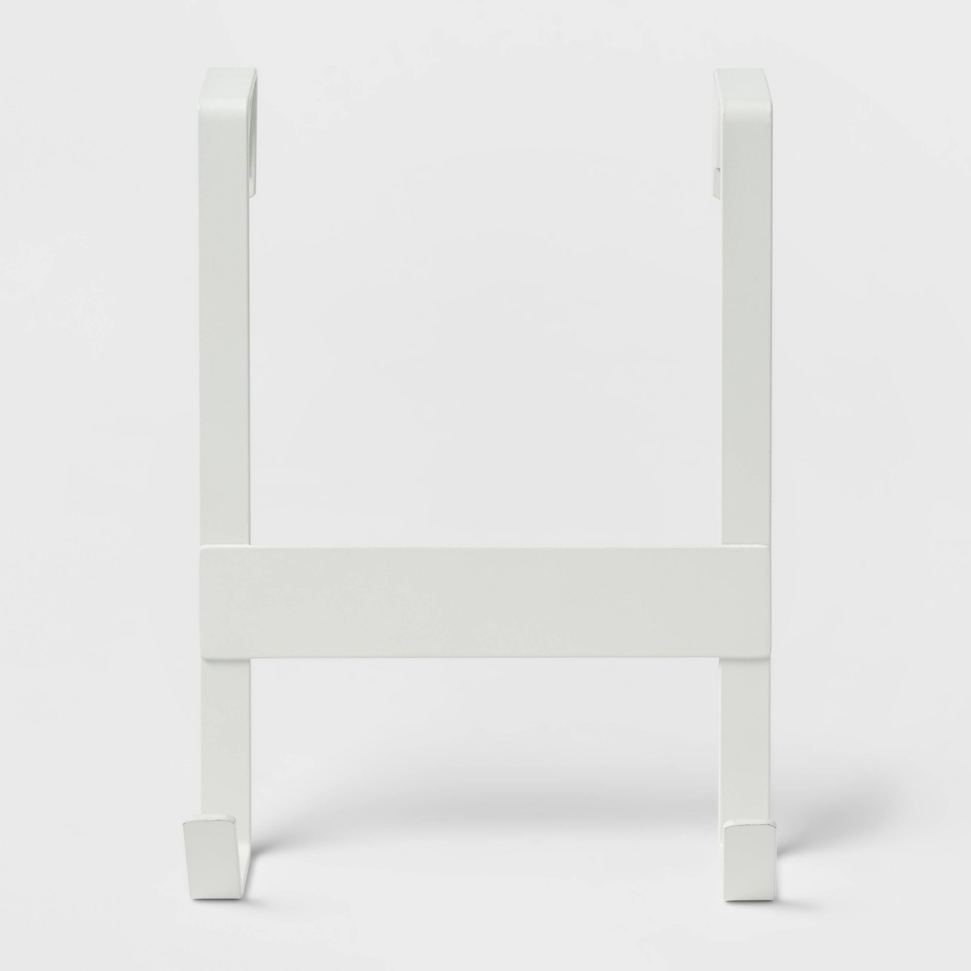 Small over the Door Hook 2 Hooks Matte White - Brightroom™