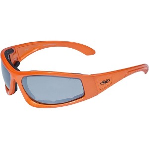 Global Vision Eyewear Triumphant Safety Motorcycle Glasses with Flash Mirror Lenses - 1 of 4