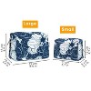 Narwey Cute Floral Makeup Bag Travel Cosmetic Bag Organizer Toiletry Bag - 3 of 3