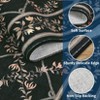 Washable Rug Modern Floral Geometric Area Rugs Soft Non-Slip Low Pile Carpet for Living Room Bedroom - 4 of 4