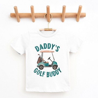 The Juniper Shop Daddy's Golf Buddy Toddler Short Sleeve Tee