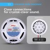 Pyle 10 Marine Subwoofer 500 Watt Water Resistant Design (PLMRW10) - White - 4 of 4
