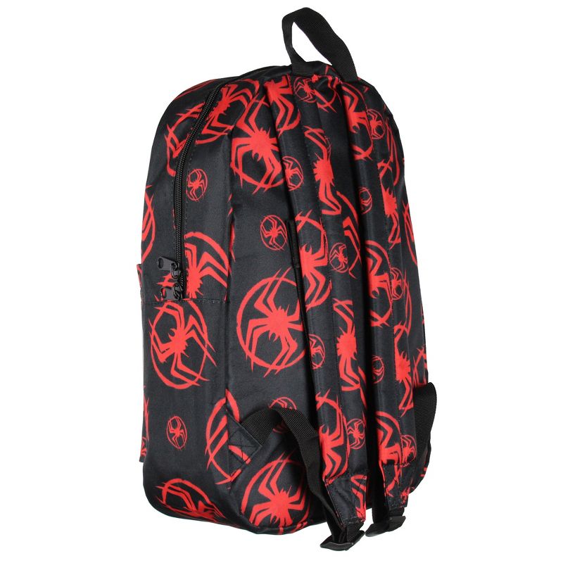 Marvel Spider-Man Miles Morales Backpack Laptop School Travel Backpack Black, 3 of 5