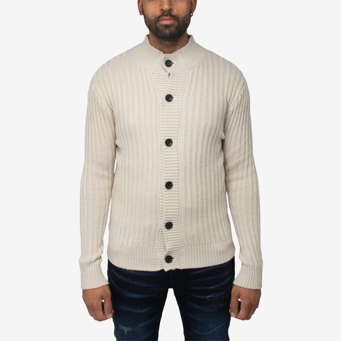 Mens oatmeal clearance cardigan