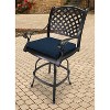 19" x 17" 2pk Outdoor Square Seat Pads - Jordan Manufacturing - 2 of 3