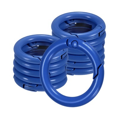 Unique Bargains Metal Spring O Rings 5/8 Inch Zinc Alloy Durable Multipurpose Lightweight Buckle