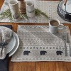 Park Designs Signal Mountain Applique Bear Placemat Set of 4 - 2 of 3