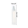 Unique Bargains Frosted Airless Pump Spray Bottle Clear 1 Pc - 4 of 4
