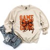 Simply Sage Market Coquette Basketball Bow Game Day Stacked Sweatshirt - 3 of 4