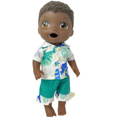 Doll Clothes Superstore Dino Mania Short Set Fits 12 Inch Baby Alive And Little Baby Dolls