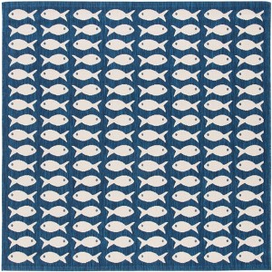Courtyard CY6013 Power Loomed Indoor and Outdoor Rug - Safavieh - 1 of 4