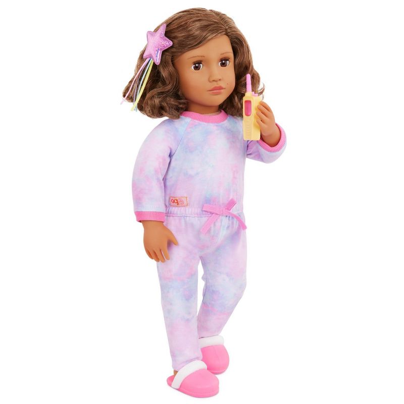 Our Generation Luna Posable 18&#34; Slumber Party Doll &#38; Storybook Set, 6 of 9