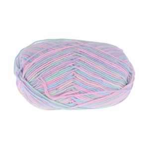 Unique Bargains Yarn Variegated Milk Cotton Yarn - 4-Ply Combed Cotton Reed Green 4724" 1 Pc - 1 of 4