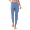 BLUEMING Womens Jeggings High Waist Tummy Control Jean Leggings Casual Stretch Denim with Pockets - 4 of 4