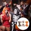 Unique Bargains Women's Halloween Print Duckbill Clip 3 Pcs - 3 of 4