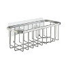 LunaLulinlk 304 Stainless Deluxe Kitchen Sink Suction Holder (Brushed Texture, 7.4 x 3.3 x 2.75 Inch)(Sponge & Brush NOT Included) - 3 of 4
