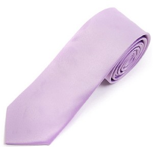Men's Solid Color 2.75 Inch Wide And 57 Inch Long Slim Neckties - 1 of 4