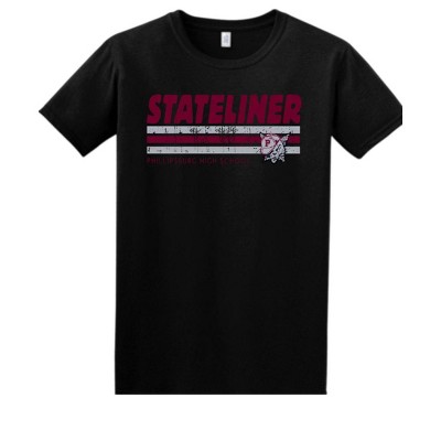Adult Edison High School Eagles Name & Graphic Essential Soft T