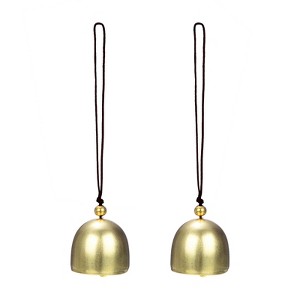 Unique Bargains Copper Durable Multipurpose Small Decorative Bells - 1 of 4