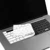 Insten Keyboard Cover Protector Compatible with 2020 Macbook Pro 13", Ultra Thin Silicone Skin, Tactile Feeling, Anti-Dust, White - image 3 of 4