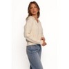 Petal and Pup Robbie Collar Neck Cable Knit Sweater - Cream - 2 of 4