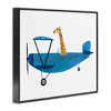 Stupell Industries Giraffe Pilot in Airplane, 30" x 24" - 3 of 4