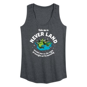 Women's - Disney - Peter Pan Graphic Racerback Tank - 1 of 4