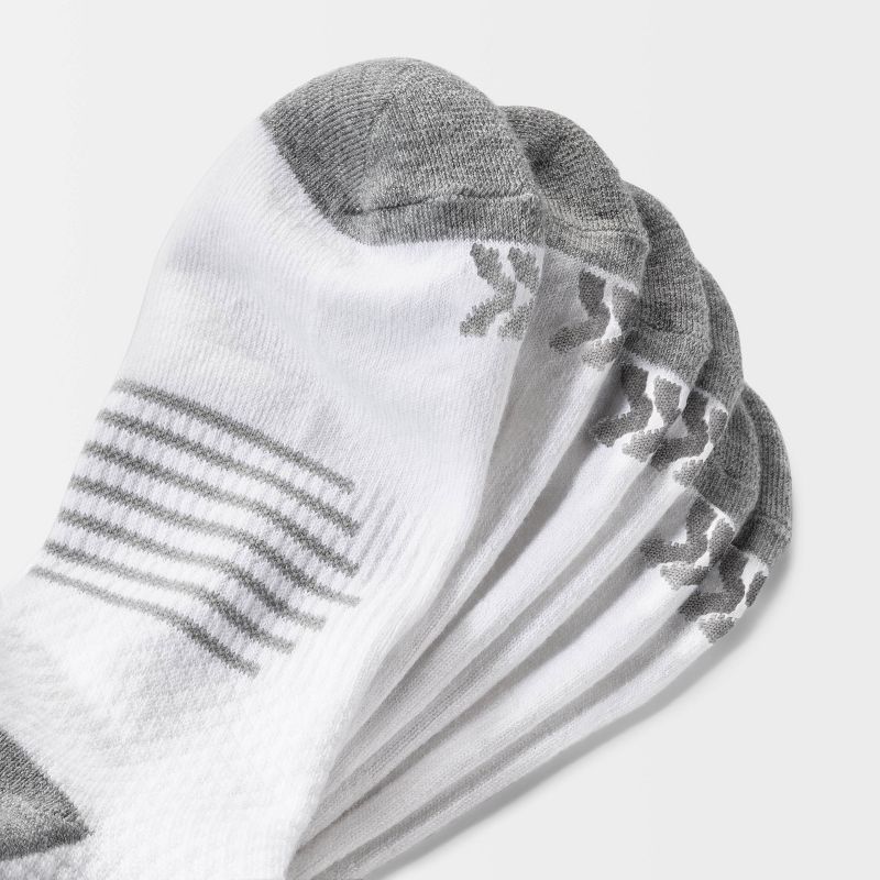 Men's Striped Arch Crew Socks 3pk - All in Motion™ 6-12, 3 of 6
