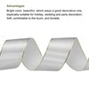 Unique Bargains Double Face Wide Satin Ribbon with Gold Edges for Wedding Bouquet - 3 of 4