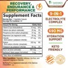Daily Electrolyte Replenisher Tablets, 9 Essential Electrolytes & Minerals Hydration Supplement, Salt Tablet - 60 Tablets By Nature's Nutrition - 2 of 4