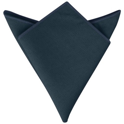 INSPIRE CHIC Men's Cotton Solid Color Formal Suit Pocket Squares