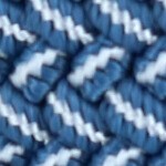 blue and white