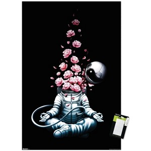 Trends International Tobe Fonseca - Astro Meditation Roses Unframed Wall Poster Prints - 1 of 4