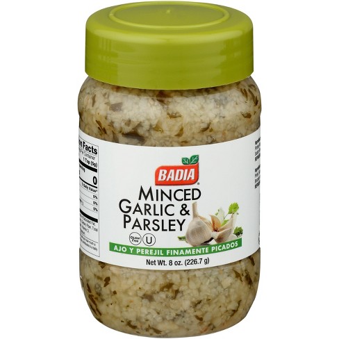 Badia Minced Garlic And Parsley - Pack Of 12 - 8 Oz : Target