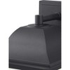 Progress Lighting, Crawford, 1-Light, LED Wall Lantern, Black, Frosted Glass, Material: Glass, Finish Color: Black - 4 of 4