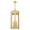 Livex Lighting Lexington 4 - Light Pendant in  Natural Brass - 2 of 4