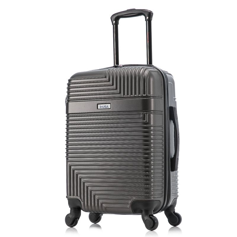 InUSA Resilience Lightweight Hardside Carry On Spinner Suitcase, 1 of 10