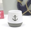 Pavilion Gift Company - Anchor - 11 oz - 100% Soy Wax Reveal Candle Scent: Serenity - Flame Candles - 2 of 4