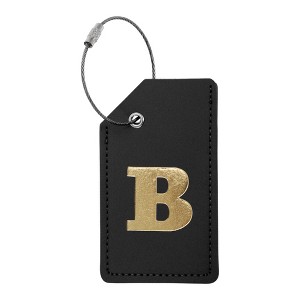 Unique Bargains Luggage Tag Black 1 Pc - 1 of 4