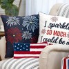 C&F Home 6"  x 12" Patriotic American Flag Hooked Small/Petite Accent Throw Pillow - 4 of 4
