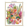 Amanti Art Flowering Succulent and Cacti Garden by Uta Krogmann Canvas Wall Art Print Framed - 3 of 4