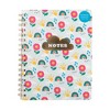FRINGE Paperback Spiral Notebook with Sticky Notes Rainbow Skies - 2 of 4