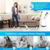 JANSNO 360° Rotating Electric Cleaning Brush with 8 Replaceable Heads, Adjustable Handle and 2 Speeds - 3 of 4