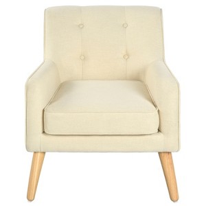TiramisuBest Charcoal Upholstered Arm Chair, Comfortable Accent Chair for Living Room and Bedroom - 1 of 4