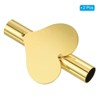 Unique Bargains Wall-Mounted Heart-Shaped Display Decoration Flower Vase Tube - 3 of 4