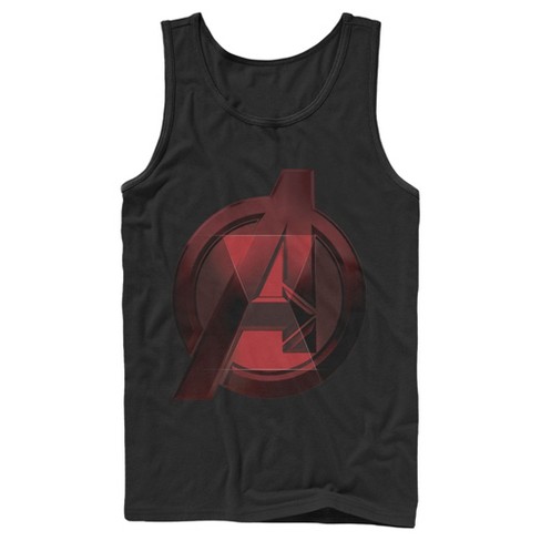 Men's Marvel Black Widow Avenger Symbol Tank Top - image 1 of 4